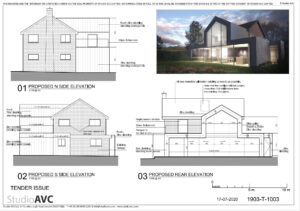 Architectural drawings for planning permissions.Plans, sections, elevartions.